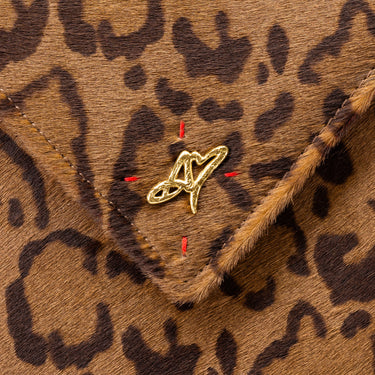 PAOLETTA CLUTCH CAVALLINO LEOPARD LIMITED EDITION - Ardemia design