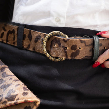 CINTURA CODA CAVALLINO LEOPARD - Ardemia design