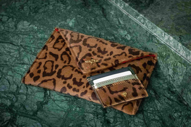 PAOLETTA CLUTCH CAVALLINO LEOPARD LIMITED EDITION - Ardemia design