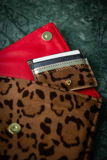 PAOLETTA CLUTCH CAVALLINO LEOPARD LIMITED EDITION - Ardemia design
