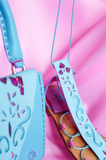 ACQUAMARINA SLAVE SANDALS - Ardemia Design