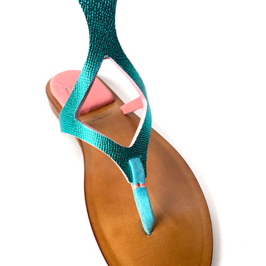 ARANKA SAFFIANO CELESTE - Ardemia Design